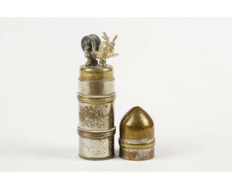 Novelty Kaschie lighter in the form of a bullet, pat no. 358070, approx 7cm tall 