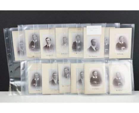 A collection of early 20th century Eton College portrait photographs 