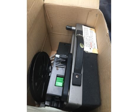 A Hanimex cine projector 
