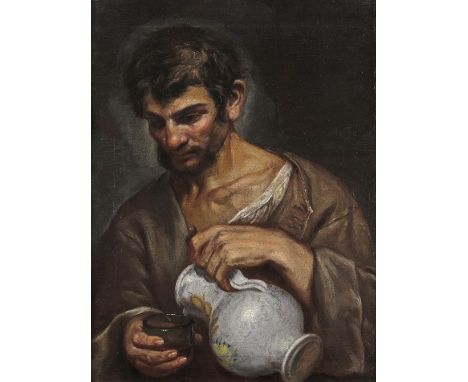 Attributed to Antonio Puga (1602-1648) The water carrier Oil on canvas 64.5 x 49cm; 25½ x 19in Provenance: Private Collection