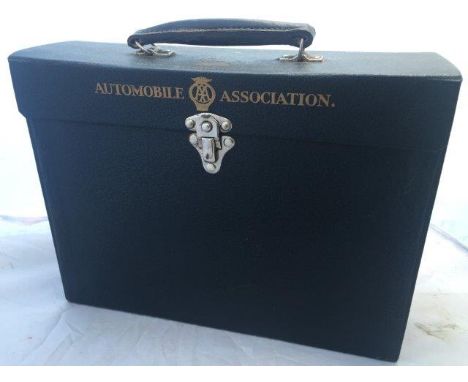 An Automobile Association cased set of Bartholomew's 1/4" set of maps of Great Britain.