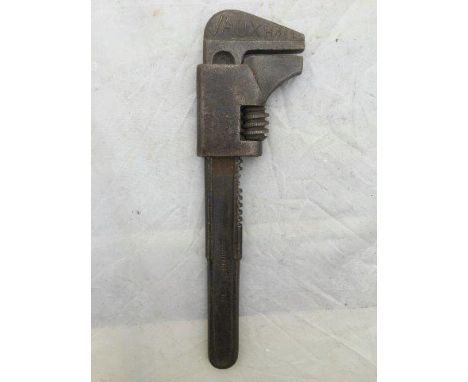 A Vauxhall adjustable spanner.