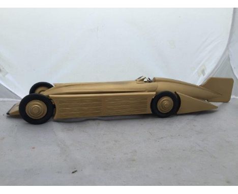 A Schylling Toys tinplate model of the Golden Arrow.