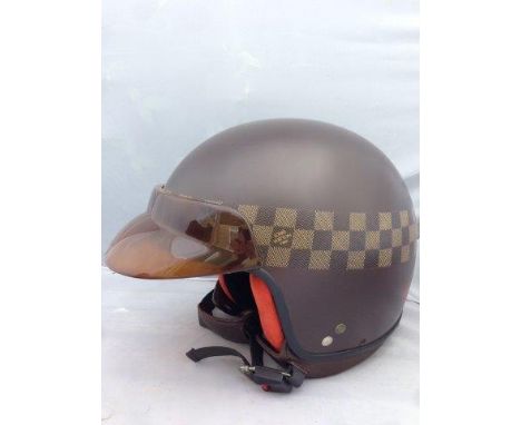 A Louis Vuitton helmet.