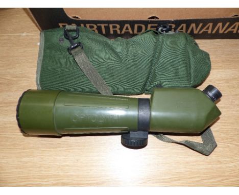 A Optolyth TBS 80 spotting scope with carrying case and tripod
