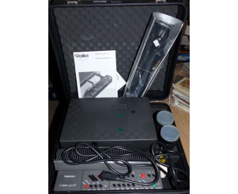 A Rolleivision 35 twin digital projector