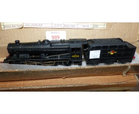 A BR tender loco (3225) R/F, 2-8-0, matt black, 48158, LT25