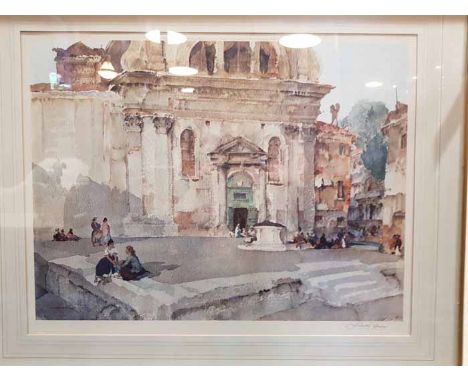 STREET SCENEsigned print