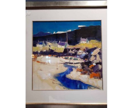 PRINT AFTER JOLOMO,giclee print with embellishmentsnumbered 53/195Mouned, framed and under glass
