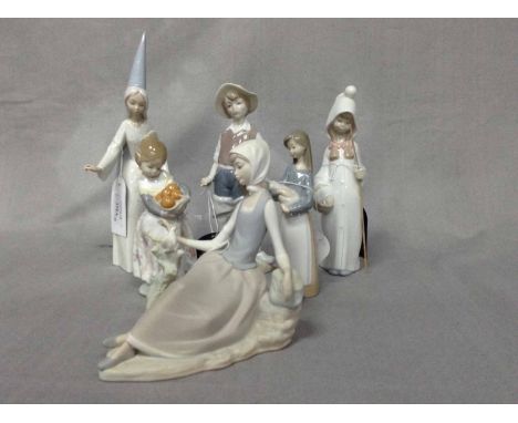 LOT OF LLADRO FIGURES (6)