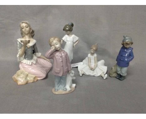 FOUR NAO FIGURESalong with a Spanish figure (5)