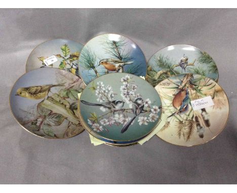 LOT OF PICTURE PLATESalong with a Goebel vase and two Chinese vases