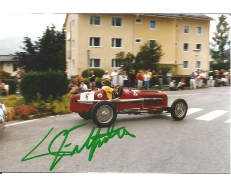 Emerson Fittipaldi signed 6x4 colour photo. semi-retired Brazilian automobile racing driver who won both the Formula One Worl