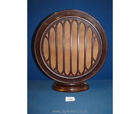A substantial British Thomson-Houston Co. Ltd. Bakelite cone Loud-Speaker, 13 1/4'' diameter x 15'' high.