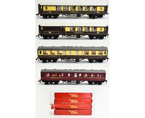 Triang 00 Gauge Railways Scale Models - Restaurant Cars ( 2 ) R331 - R322, R328 Pullman Brake 2nd Carriage, Queen Mary Passen