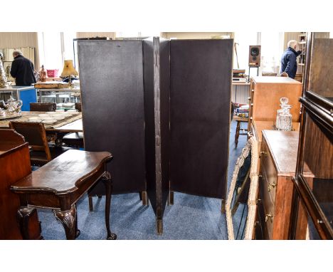 Room Divider In Four Sections, Each Panel Measuring 22 Inches Wide & 64 Inches High. 