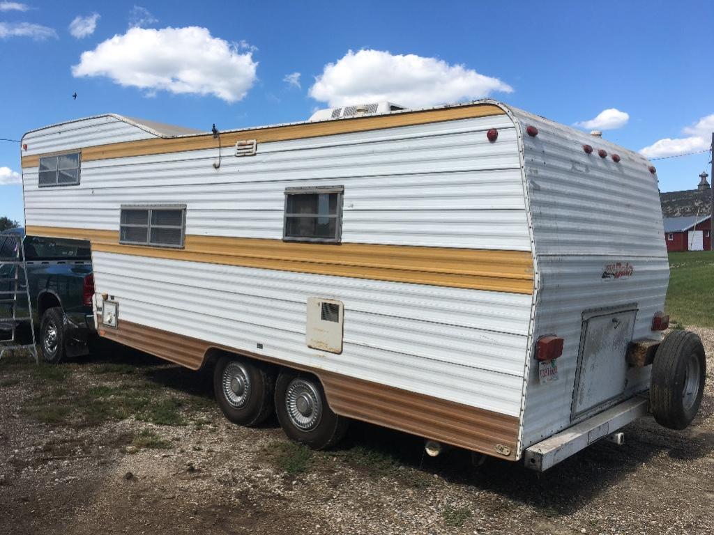 1973 Red Dale 25? gooseneck camper