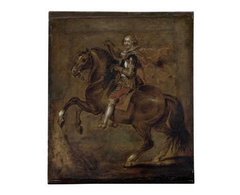 D'après Sir Peter Paul Rubens, XVIIe sièclePortrait équestre du 1r Duc de BuckinghamAfter Sir Peter Paul Rubens, 17th Century