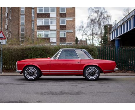 1966 Mercedes-Benz 230 SL Pagoda Transmission: manualMileage:6305Launched at the Geneva Motor Show in March of 1963, the 230 