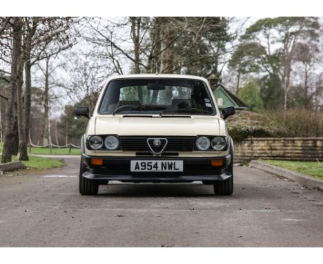 1984 Alfa Romeo Alfasud Transmission: manualMileage:64420When it went on sale in 1972, after first being launched the previou