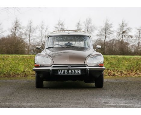 1974 Citroën DS 23 Safari Transmission: automaticMileage:55000After 18 years of secret development, the DS19 was introduced o