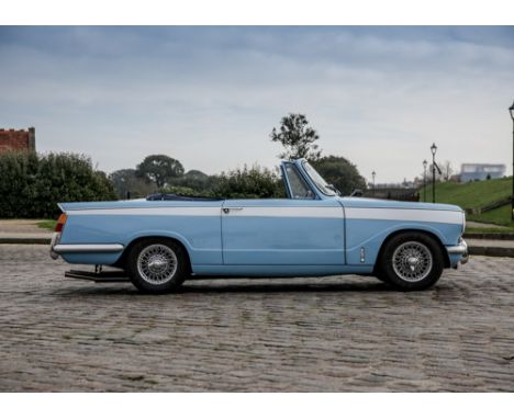 1963 Triumph Vitesse Convertible Transmission: manualMileage:96000Introduced in May 1962, the Triumph Vitesse was a six-cylin