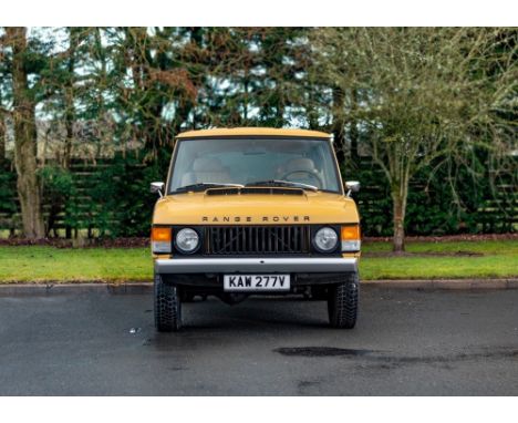 1979 Range Rover Classic  Transmission: manualMileage:33506Although now responsible for a whole lifestyle movement, the Range