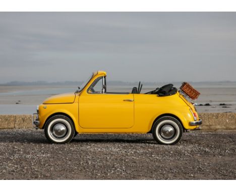 1972 Fiat 500 Cabriolet Transmission: manualMileage:8900The Fiat 500 was produced between 1957 and 1975 with limited producti