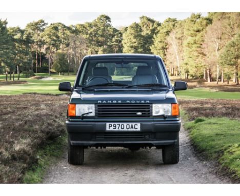1997 Range Rover SE (4.0 litre) Transmission: automaticMileage:64750The second-generation Range Rover, designation P38, was i