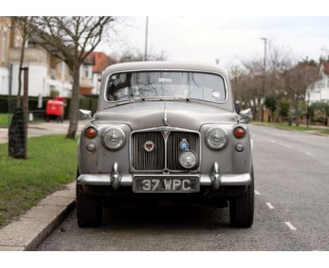 1961 Rover P4 100 Saloon Transmission: manualMileage:36211Manufactured from 1949 through to 1964, the Rover P4 series of cars