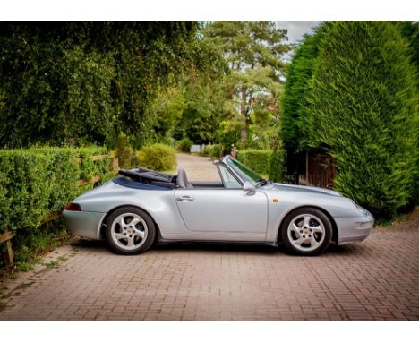 1995 Porsche 911 / 993 Carrera Convertible Transmission: manualMileage:94795The Porsche 993 was introduced in 1993 as a repla