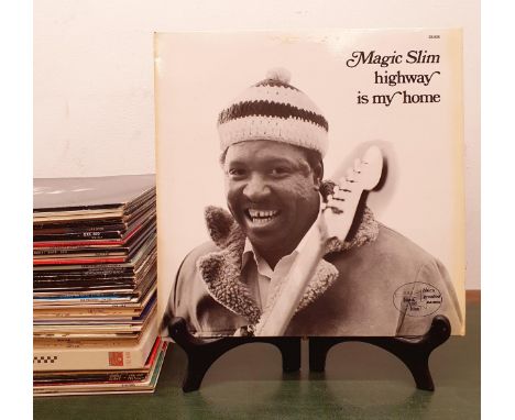Magic Slim, Highway is my Home, vinyl LP record, and assorted other Blues records Provenance: From a large single owner colle