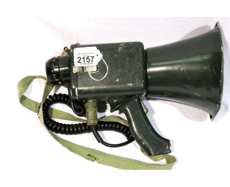 American military issue Super Hailer AN/P1Q-5. P&amp;P Group 3 (£25+VAT for the first lot and £5+VAT for subsequent lots) 