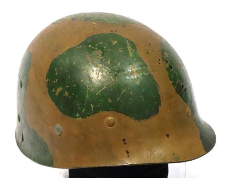 American lightweight helmet liner in camouflage paint. P&amp;P Group 2 (£18+VAT for the first lot and £3+VAT for subsequent l