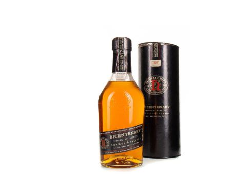 HIGHLAND PARK 1977 BICENTENARY VINTAGESingle malt.Orkney’s Highland Park distillery is situated in the town of Kirkwall on th