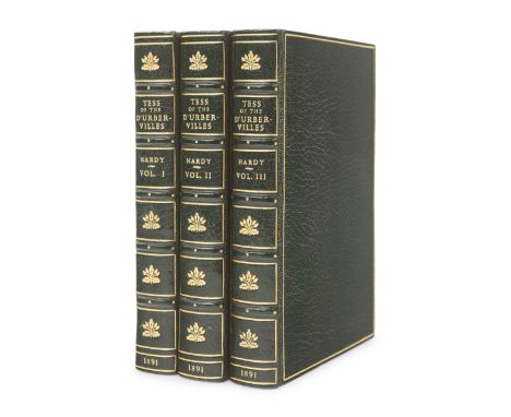 HARDY, Thomas (1840-1928). Tess of the D'Urbervilles. A Faithful Woman. London: James R. Osgood, McIlvaine and Co., 1891-1892