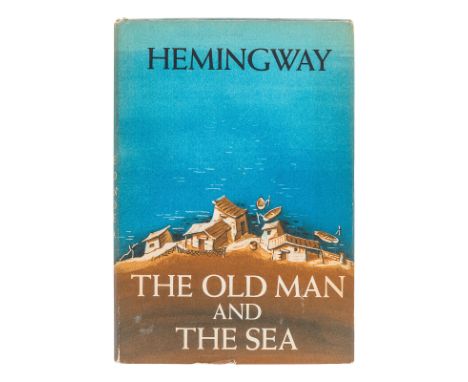 HEMINGWAY, Ernest (1899-1961). The Old Man and the Sea. New York: Charles Scribner's Sons, 1952.8vo. Original light blue silv