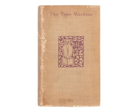 WELLS, H.G. The Time Machine, an Invention. New York: Henry Holt, 1895.12mo. Half-title; frontispiece illustration; 6pp. publ