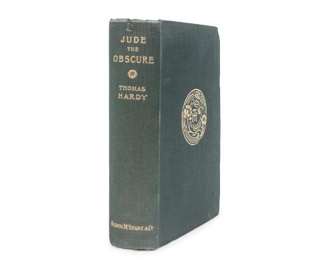 HARDY, Thomas (1840-1928). Jude the Obscure. London: James R. Osgood, McIlvaine and Co.,1896.&nbsp;8vo. Half-title; etched fr