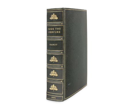 HARDY, Thomas (1840-1928).&nbsp;Jude the Obscure.&nbsp;London: James R. Osgood, McIlvaine and Co.,1896.&nbsp;8vo (192 x 124 m