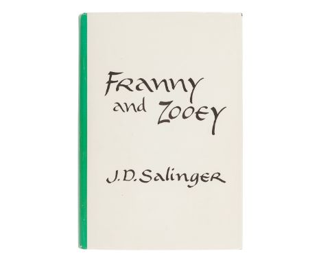 SALINGER, J. D. (1919-2010). Franny and Zooey. Boston: Little, Brown and Company, 1961.8vo. Original cloth (minor spotting to