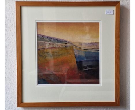 James Wheeler (1944-) Original Artwork 'Mellow Light' - 49.5x48.5cm inc frame