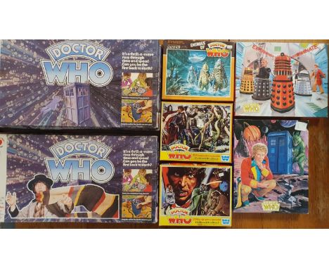 Doctor Who Jigsaw Sets &amp; Board Games by Arrow, Witham &amp; Denys Fisher