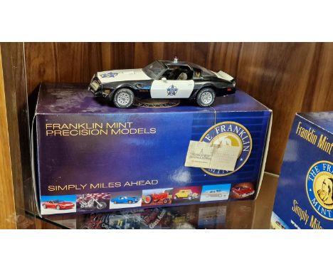 Franklin Mint Precision Models Pontiac Trans-AM Police Car Toy