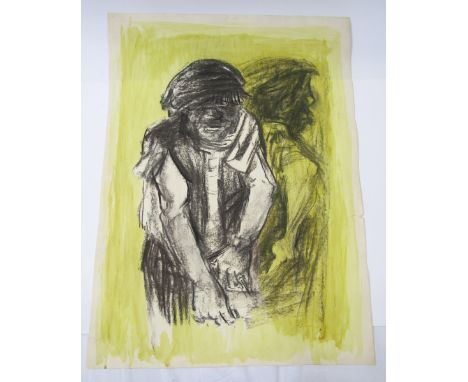 Leslie Duxbury ARCA (1921-2001)  Quantity watercolour and pencil drawings, Figure studies, portraits and floral studies, all 