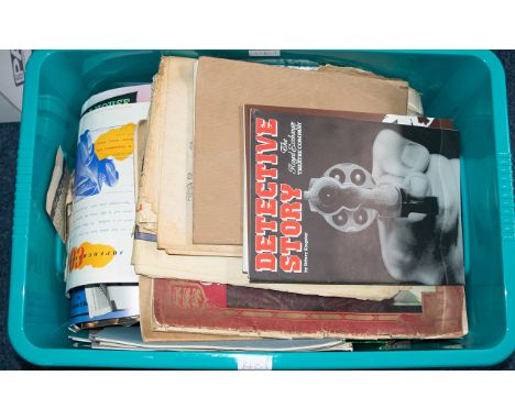 Large Box of Assorted Newspapers Some from The Stage and Television Today, Includes the 1980 Edition, 1981 Edition, Blackpool
