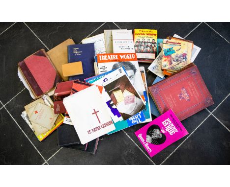 Large Collection of Theatre / Royalty Magazines, Books etc. Includes Gilbert and Sullivan Operas Vol 1 Large Book, City of La