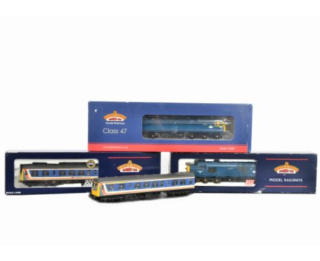 Bachmann Branchline 00 Gauge Diesel Locomotives and DMU, boxed examples including  32-805 Class 47 BR D1547 and 32-77DS Class