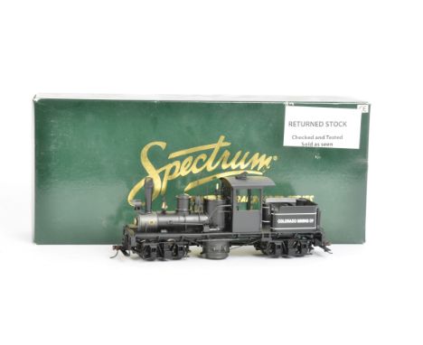 Spectrum by Bachmann On30 Gauge American Steam Locomotives, a boxed duo including  25662 two truck Shay Colorado Mining Co an