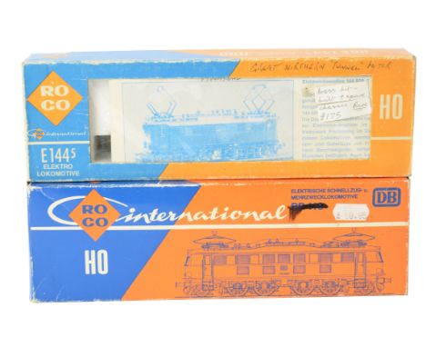 H0 Gauge Brass/Kit-Built Electric Locomotives by M+F (Germany) and Sinclair Tunnel Co (Canada), comprising DB 1-Co-1 locomoti
